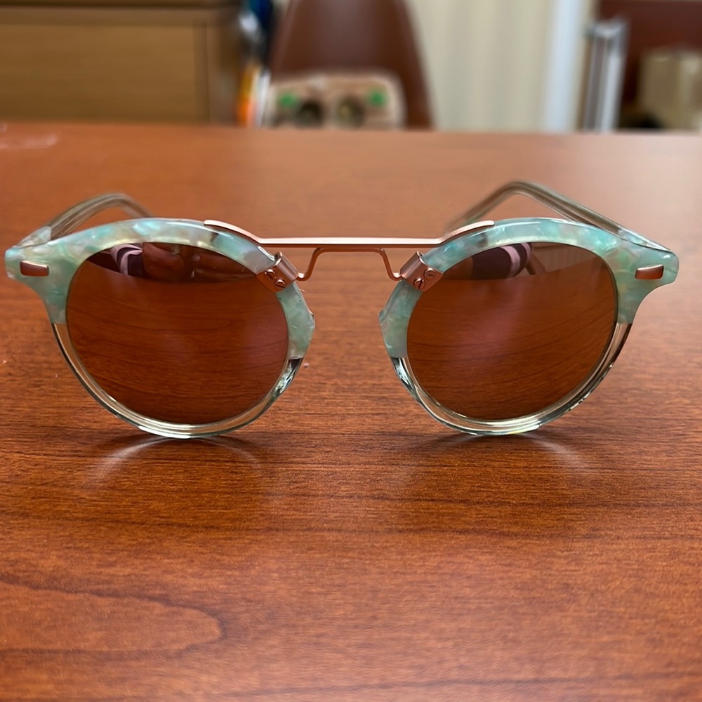 Krewe St. Louis STL II Seaglass to Marine Rose Gold Mirrored. Like new.